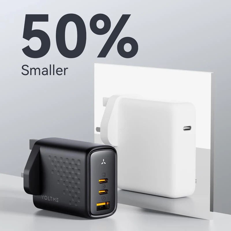 Voltme Revo 67 67W 2C+1A Wall Charge (Black) - Image 9