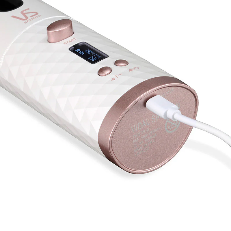 VS Sassoon VSA1910WH Rechargeable Auto Curl (White) - Image 4