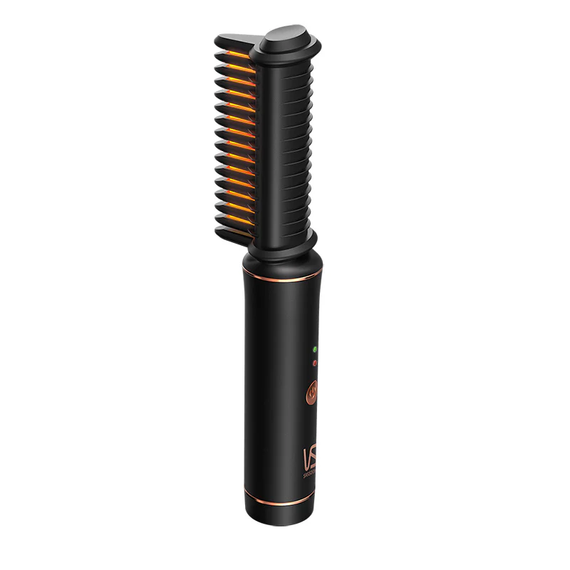 VS Sassoon VSU-0210BH Rechargeable Hot Brush (Black)