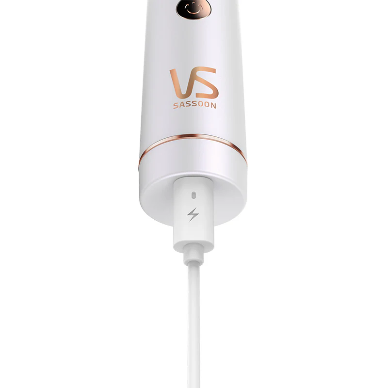 VS Sassoon VSU-0210WH Rechargeable Hot Brush (White) - Image 3