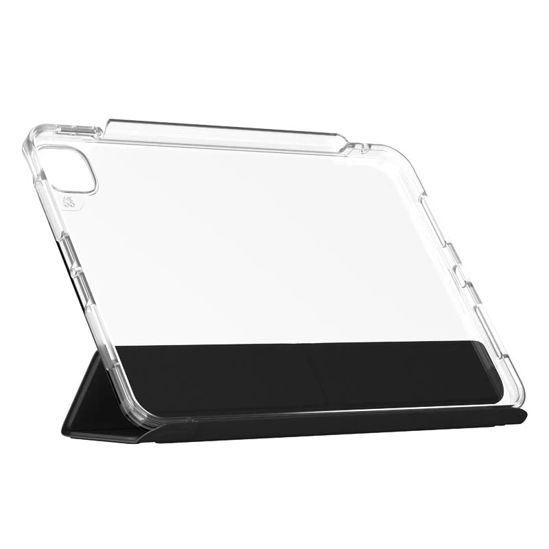 Zaag ZG-702314521 iPad Pro 11 2024 Crystal Palace Folio Case (Clear/Black) - Image 4