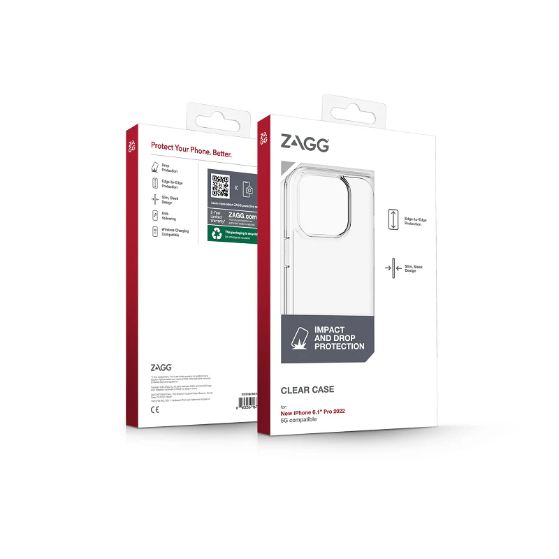 ZAGG iPhone 14 Pro Case (Clear) - Image 2