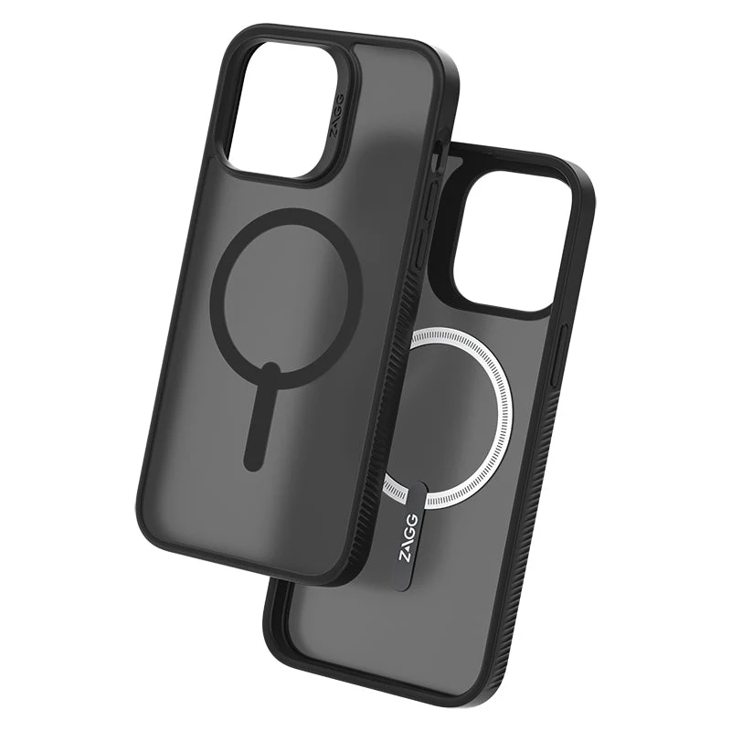 ZAGG iPhone 14 Pro Max Hampton Snap Case (Matte Black) - Image 3