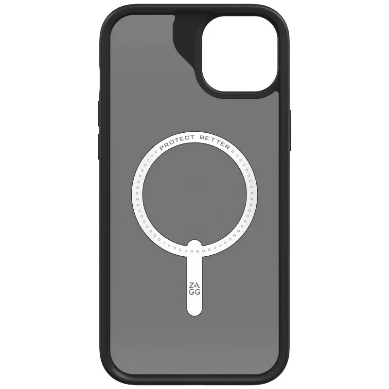 ZAGG iPhone 15 Plus Hampton Snap Case - Matte Black - Image 3