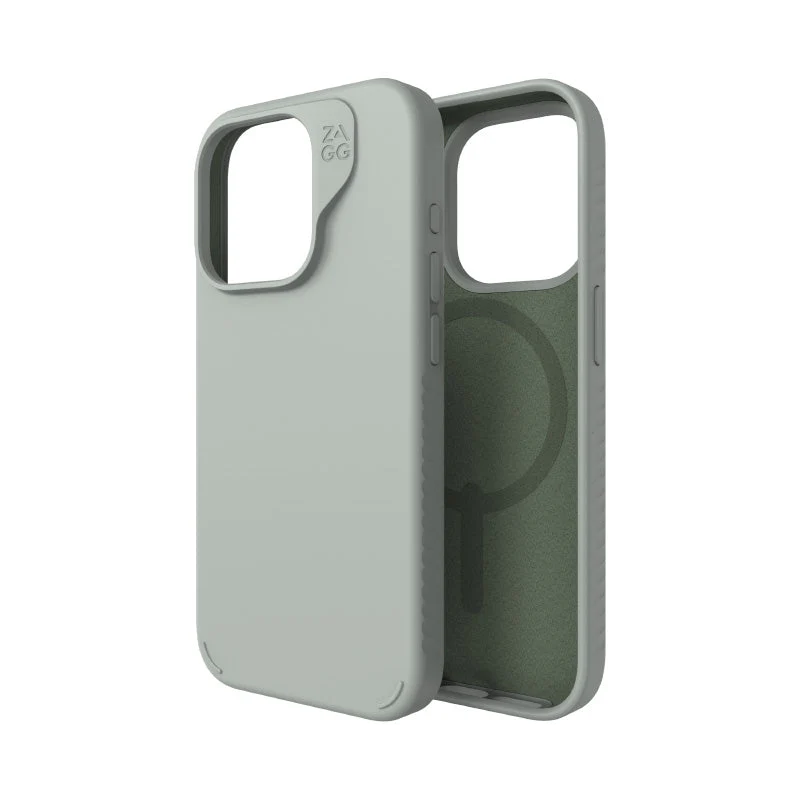 ZAGG iPhone 15 Pro Manhattan Snap Case (Sage) - Image 4