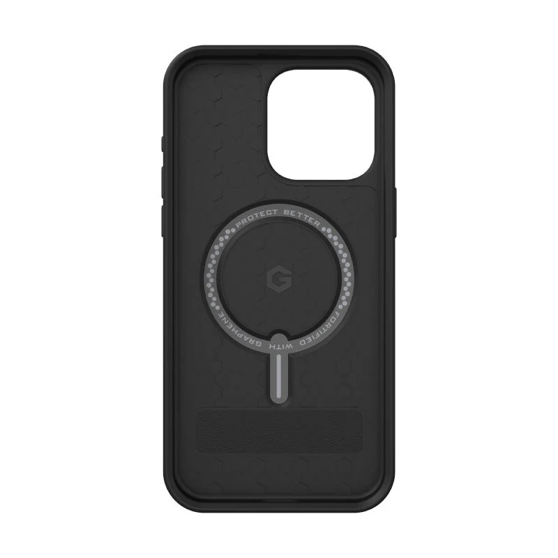 ZAGG iPhone 15 Pro Max Denali Snap Kickstand Case (Black) - Image 6