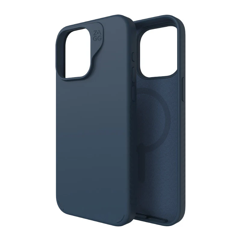 ZAGG iPhone 15 Pro Max Manhattan Snap Case (Navy) - Image 4