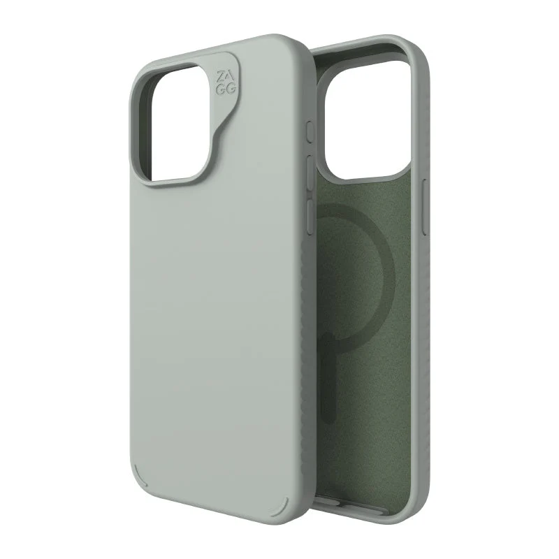 ZAGG iPhone 15 Pro Max Manhattan Snap Case (Sage) - Image 4