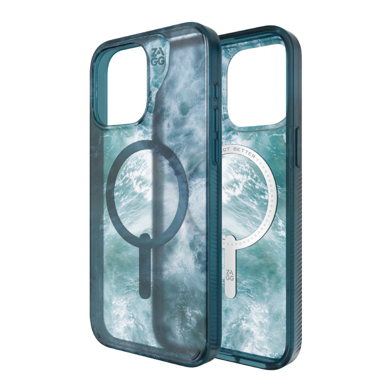 ZAGG iPhone 15 Pro Max Milan Snap Case (Ocean) - Image 3