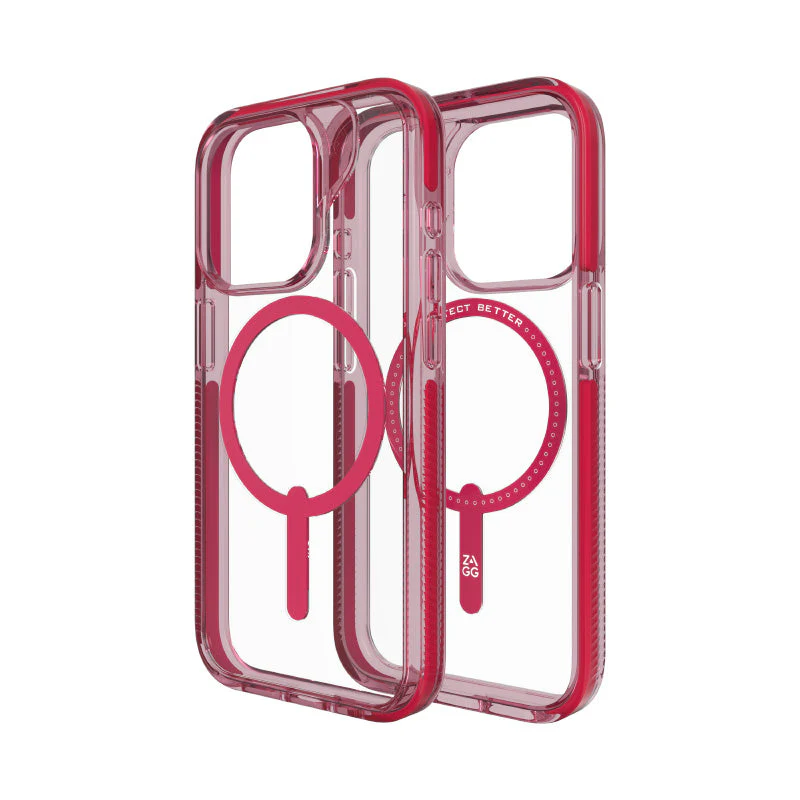 ZAGG iPhone 15 Pro Santa Cruz Snap Case (Magenta) - Image 6