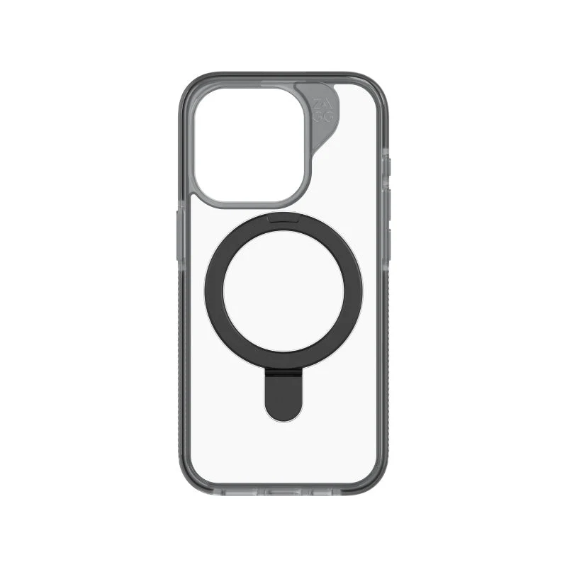 ZAGG iPhone 15 Pro Santa Cruz Snap Ring Stand (Black) - Image 4
